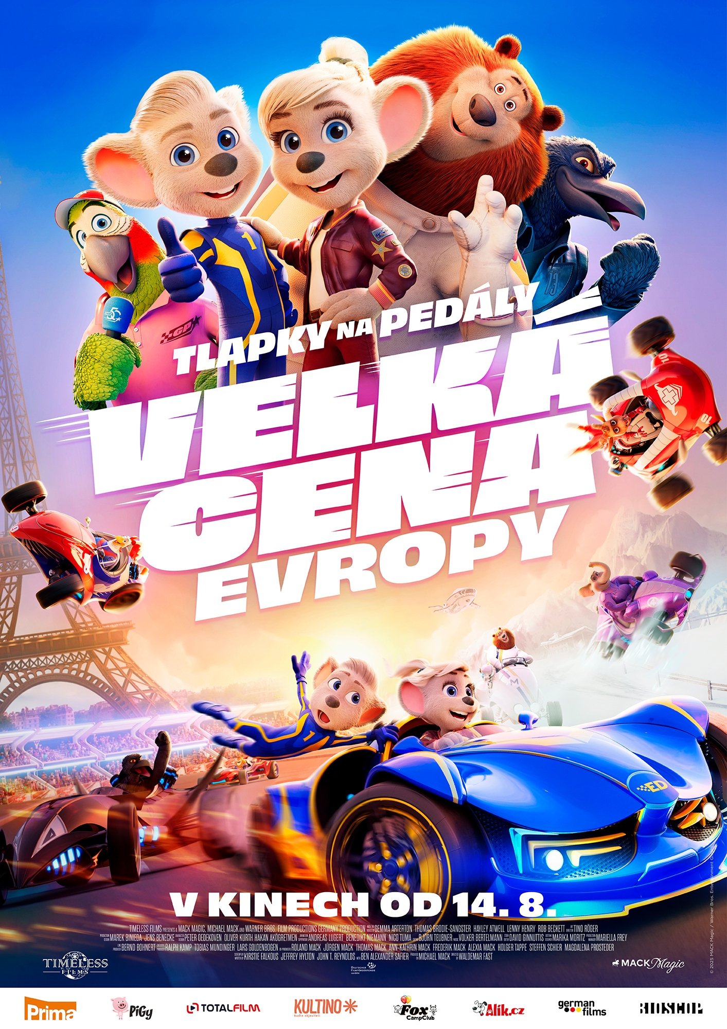 Tlapky na pedály: Velká cena Evropy (2025)