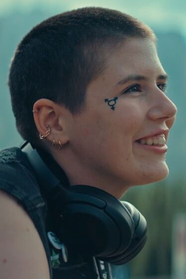 et billede af Leonie Fries