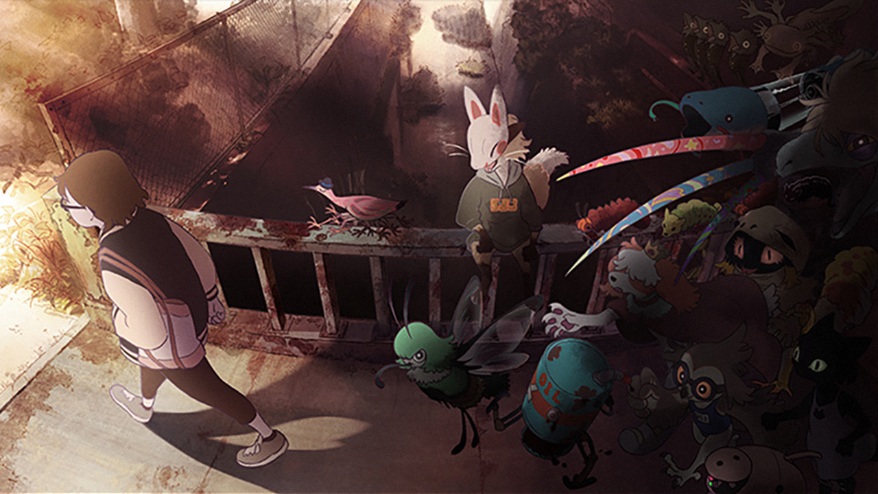 FOXING: Kitsuné-tsuki Backdrop Blur