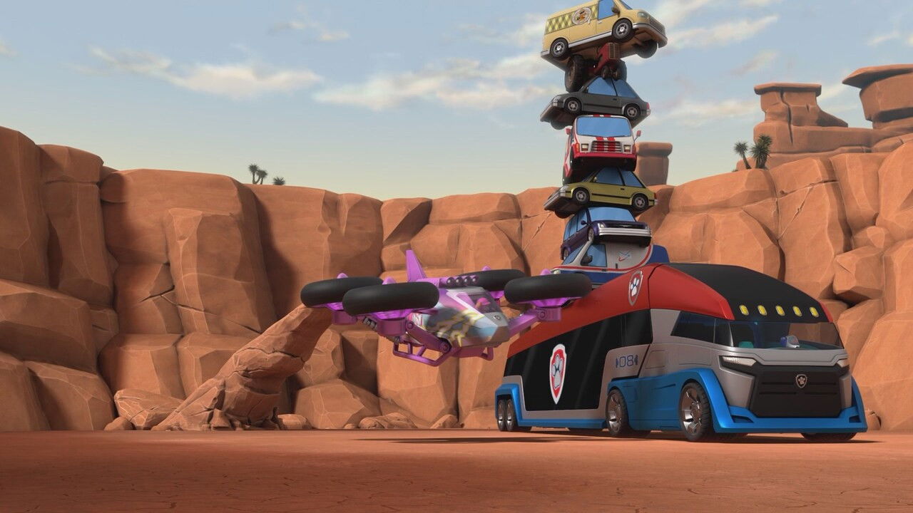 PAW Patrol Season 11 :Episode 1  Rescue Wheels: Pups Save the Teetering Tower