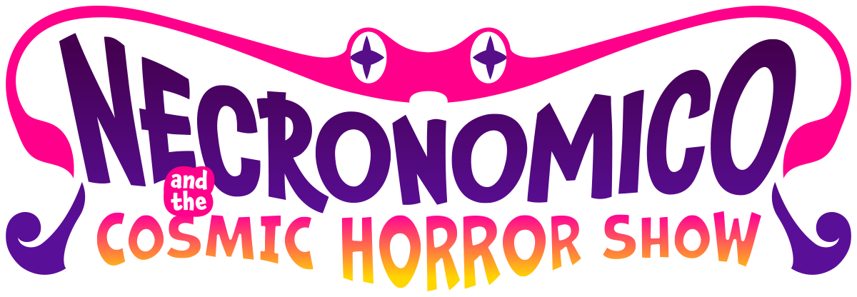 Necronomico and the Cosmic Horror Show Logo