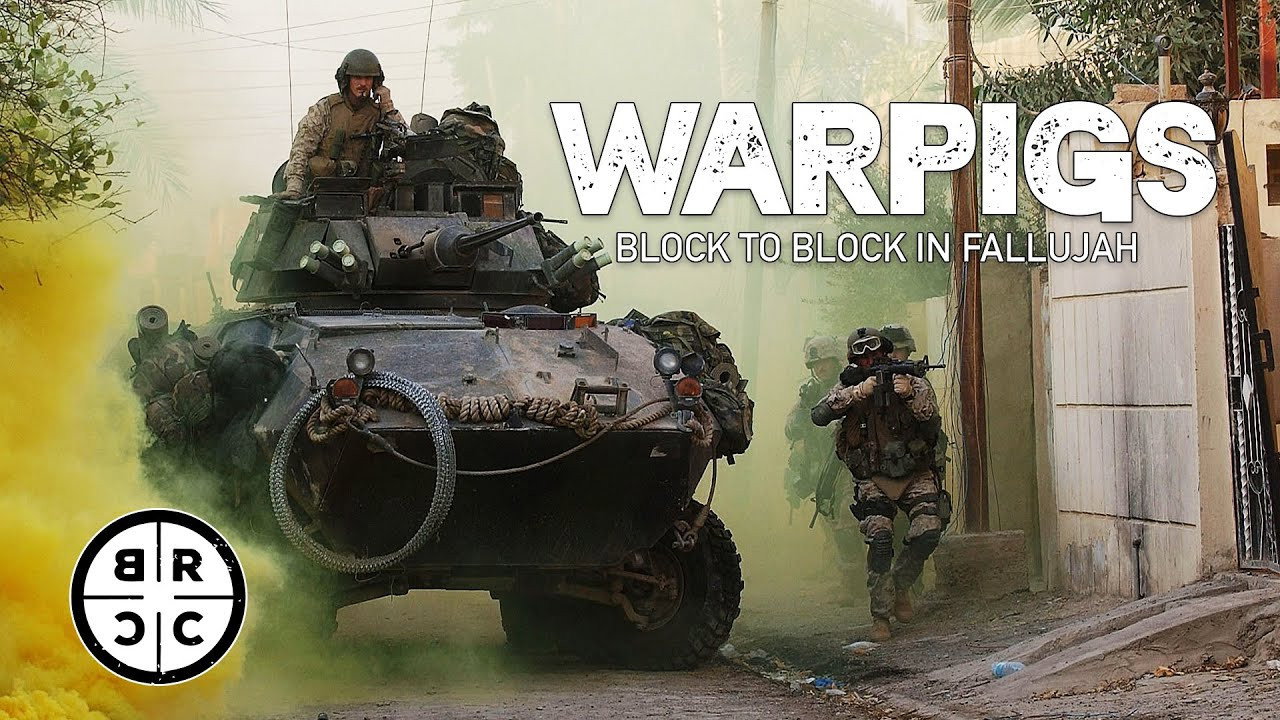 Warpigs: Block to Block in Fallujah backdrop