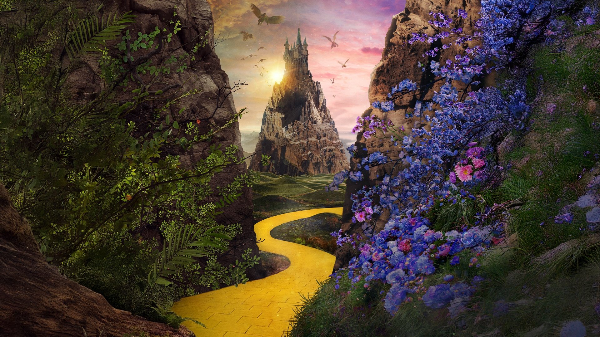 Wicked: For Good backdrop