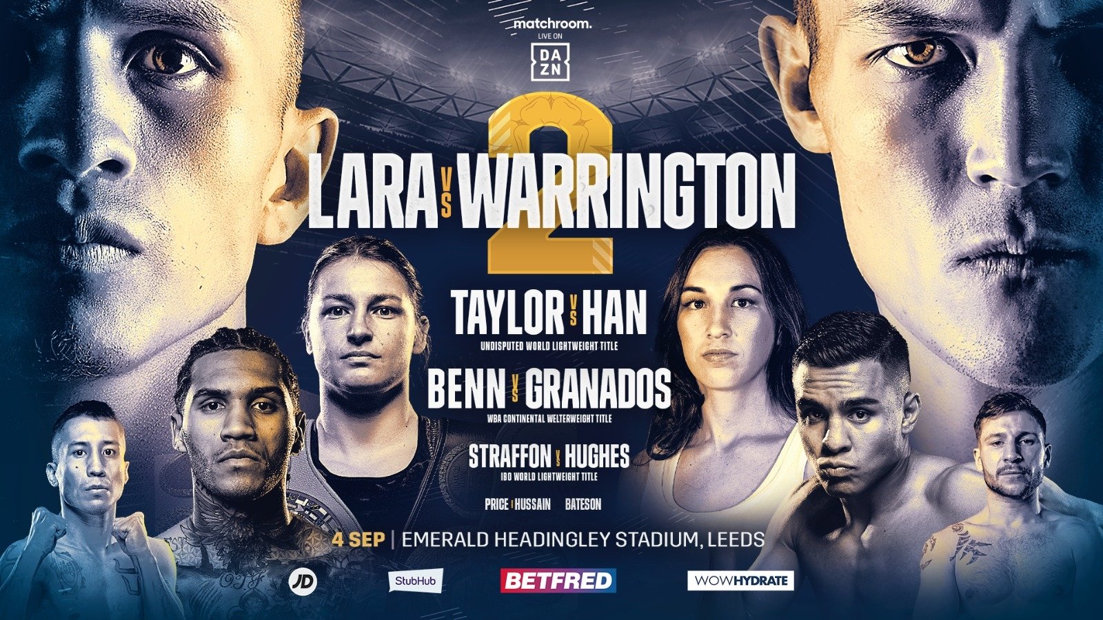 Mauricio Lara vs. Josh Warrington II (2021)