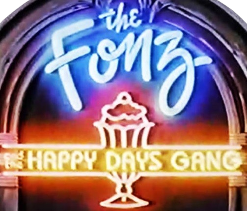 The Fonz and the Happy Days Gang
