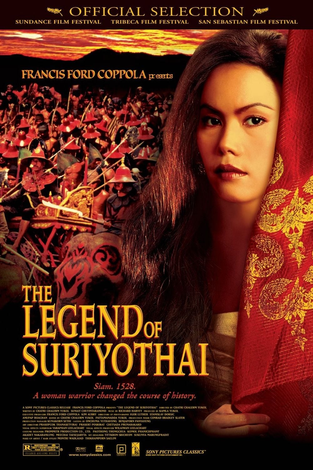 La Légende de Suriyothai streaming