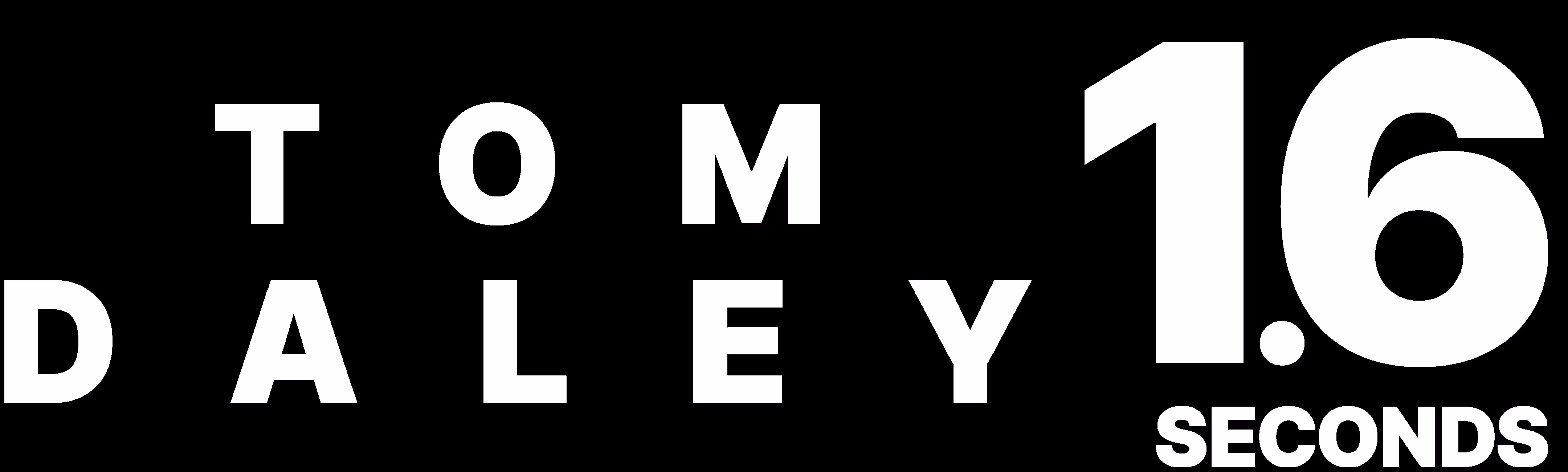 Tom Daley: 1.6 Seconds Logo