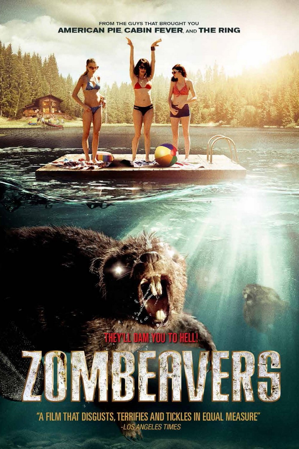 Zombeavers Movie poster