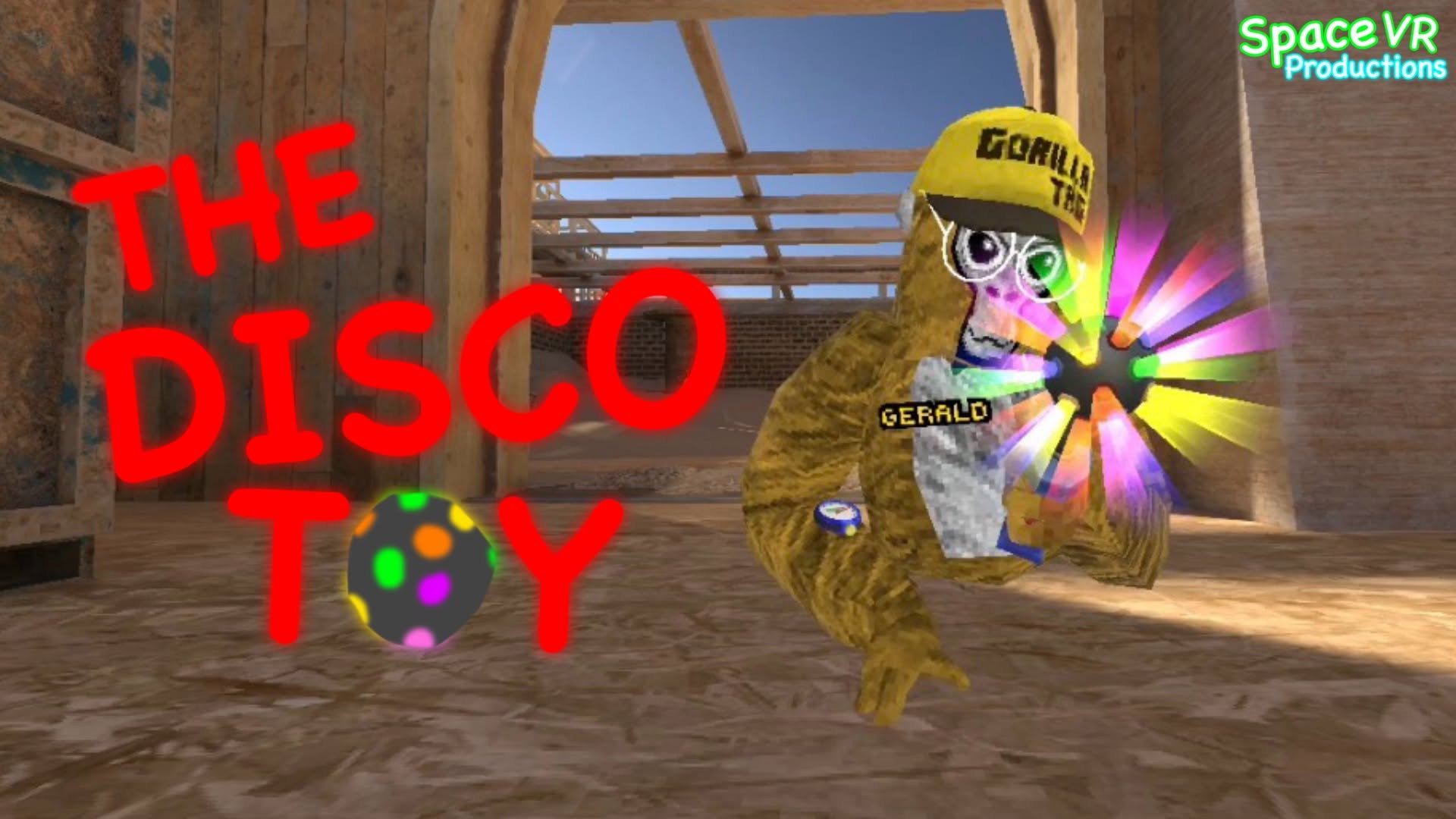The Disco Toy backdrop