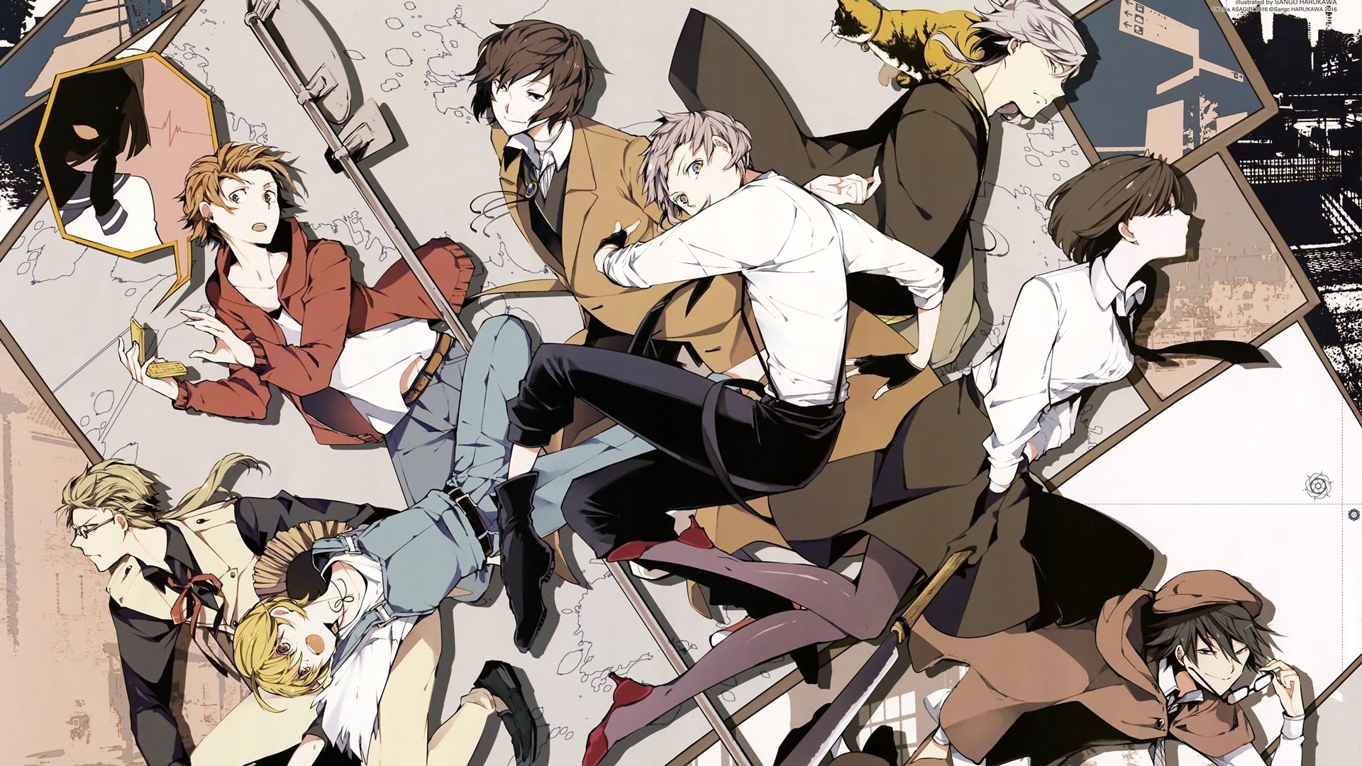 Bungou Stray Dogs 5th Season คณะประพันธกรจรจัด ซีซั่น 5