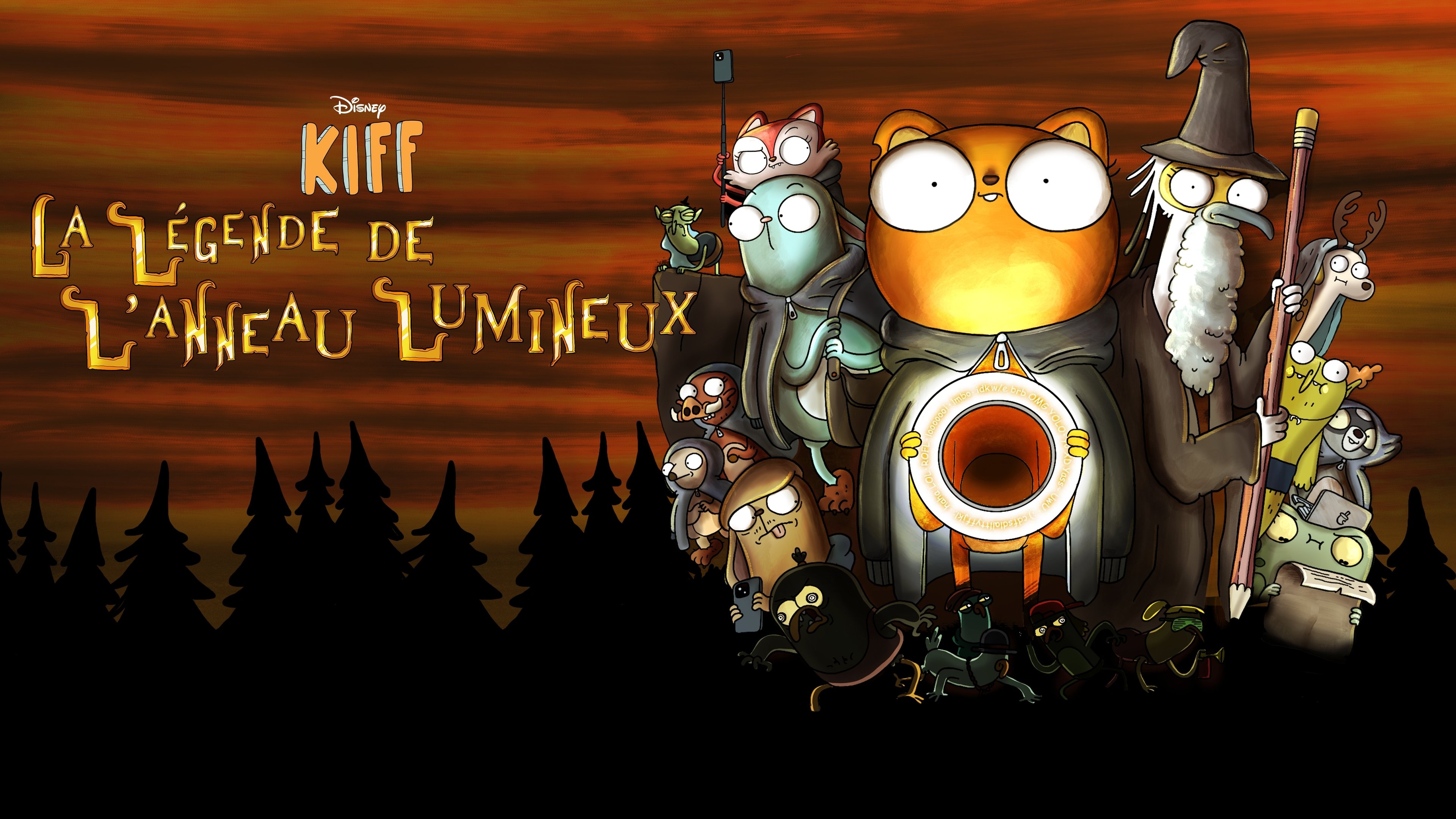 Kiff Lore of the Ring Light backdrop