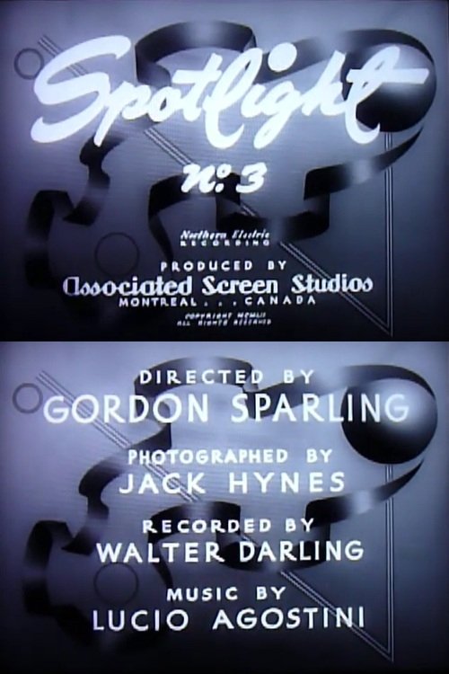 Poster for Spotlight No. 3