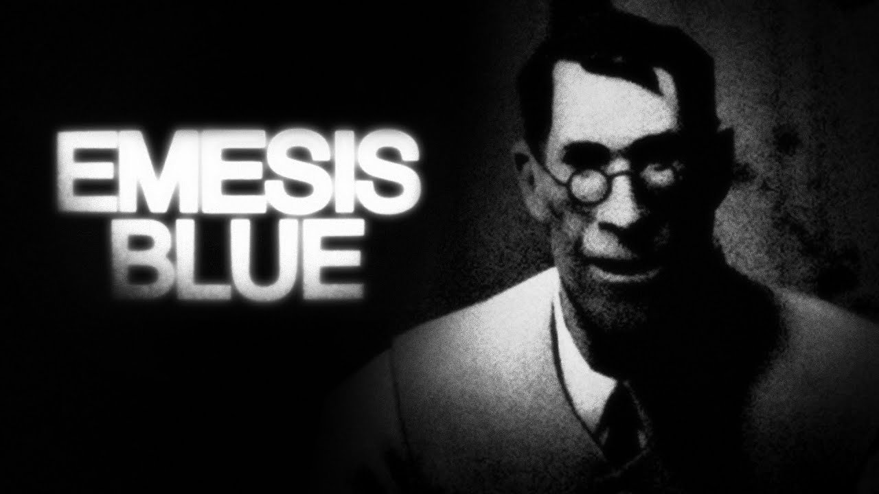 Emesis Blue background