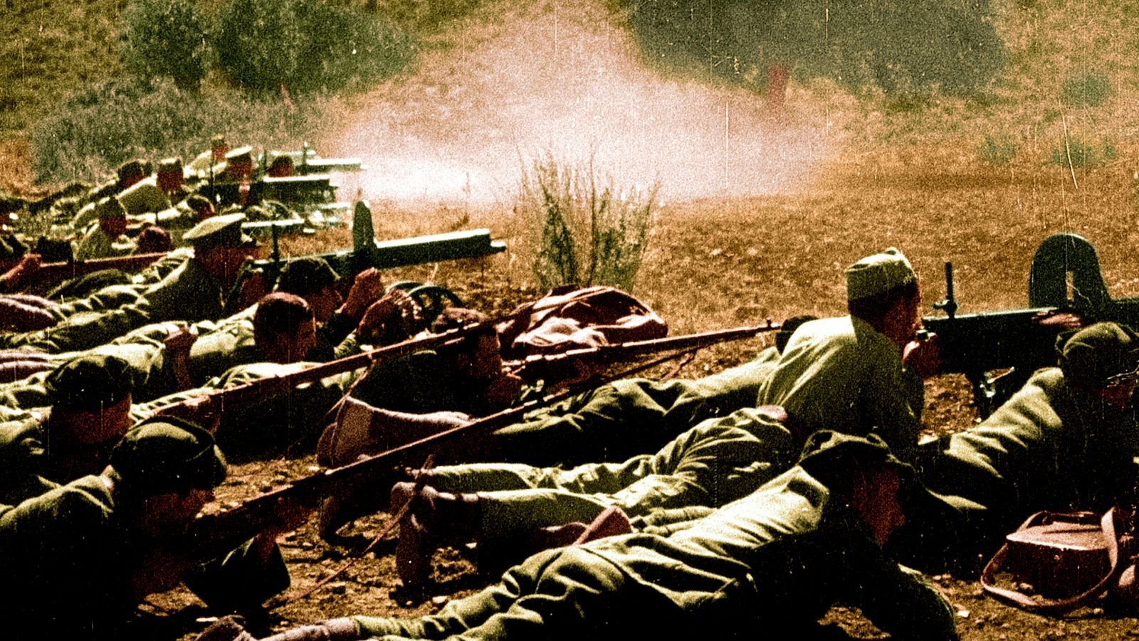 Spain: The 20th Century in Color Background