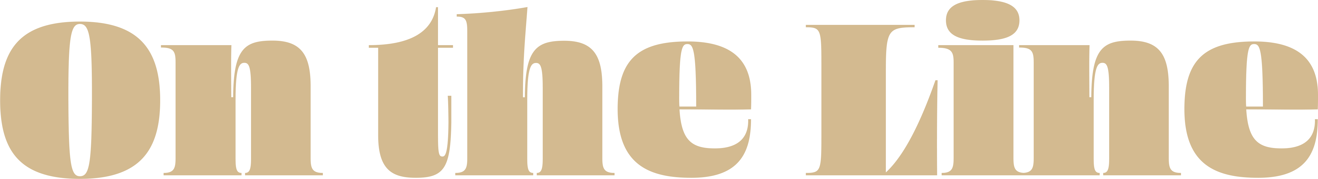 On The Line Logo