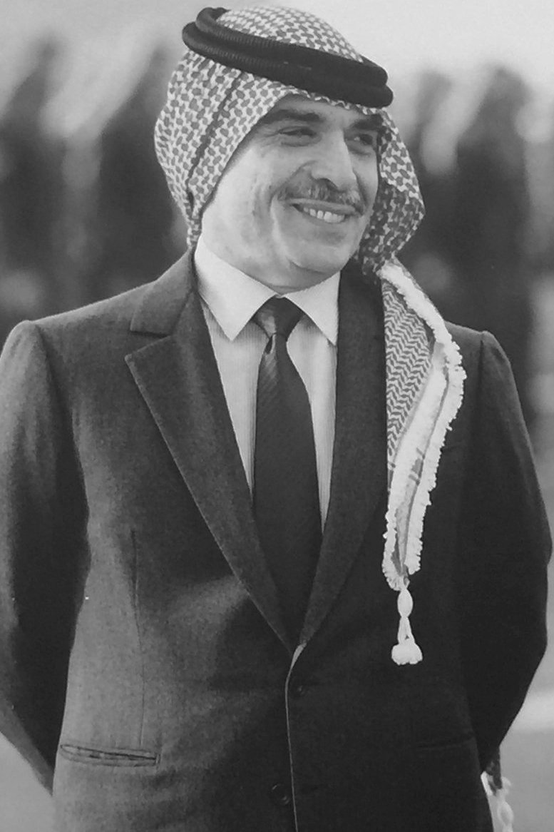 et billede af King Hussein of Jordan