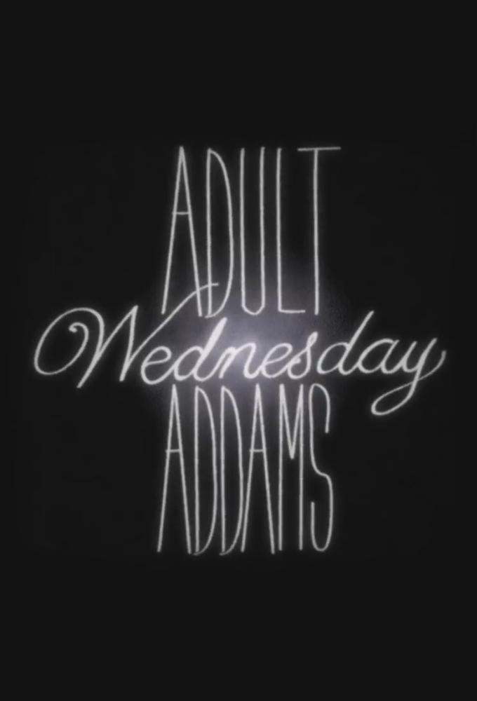 Adult Wednesday Addams poster cover