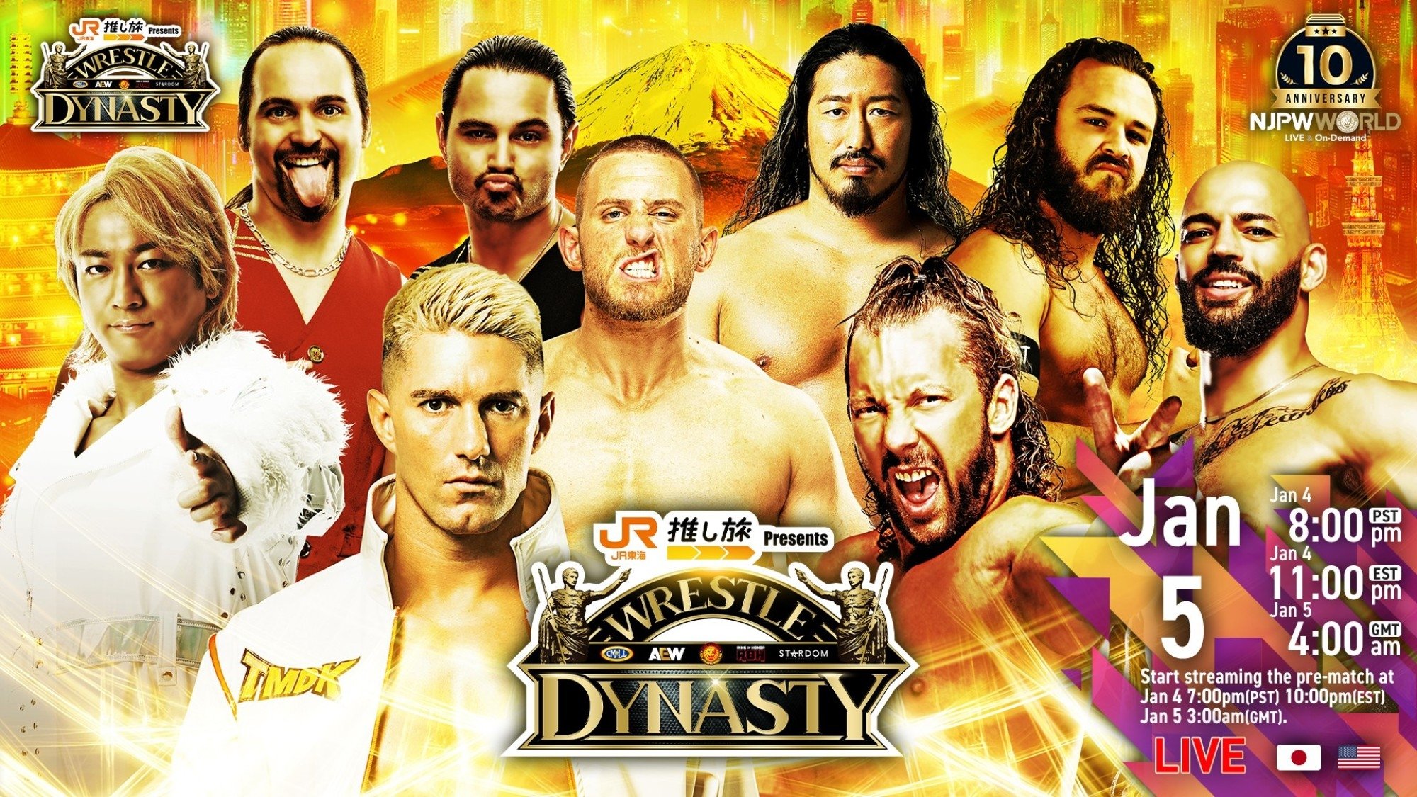 NJPW x AEW x CMLL x ROH x STARDOM: Wrestle Dynasty (2025)