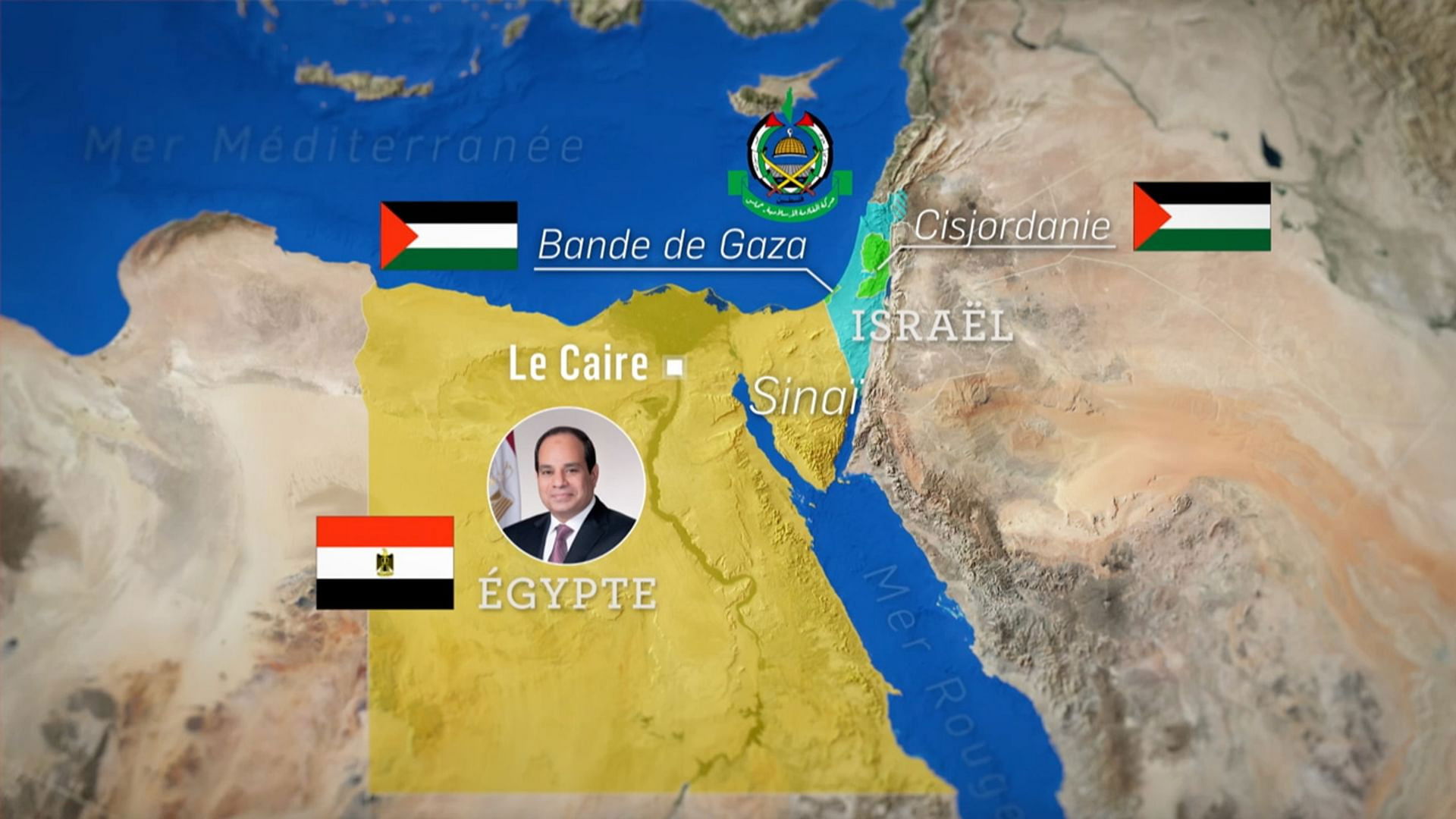 Le Dessous des cartes - Sinaï : un désert entre Égypte et Gaza