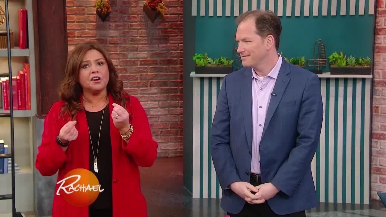 Rachael Ray Season 13 :Episode 153  Dr. Michael Breus; Kelly LeVeque; Rotisserie Chicken Ragu with Bacon and Peas