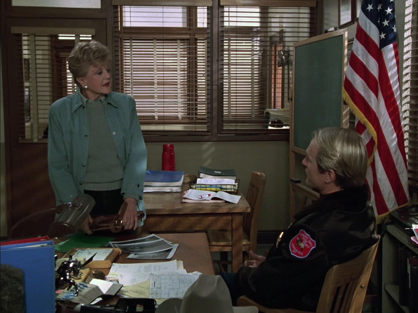 Murder, She Wrote Season 12 :Episode 18  Track of a Soldier