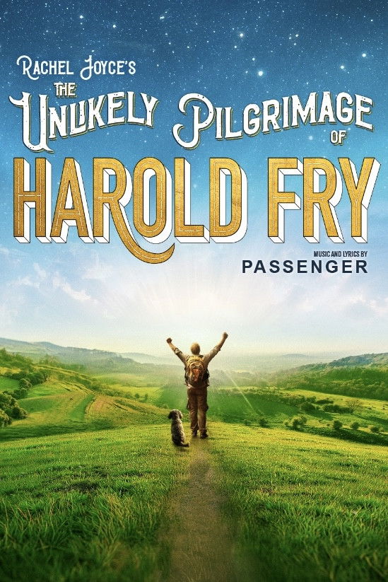 Plakat, der markedsfører The Unlikely Pilgrimage of Harold Fry