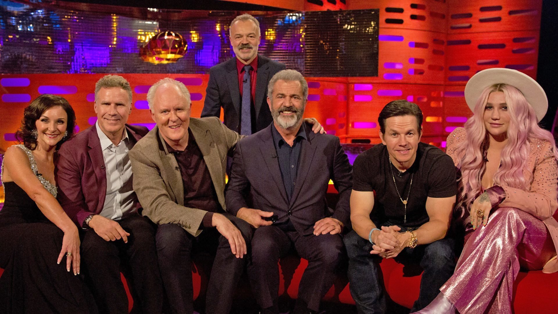 The Graham Norton Show Season 22 :Episode 8  Mel Gibson, Will Ferrell, Mark Wahlberg, John Lithgow, Kesha