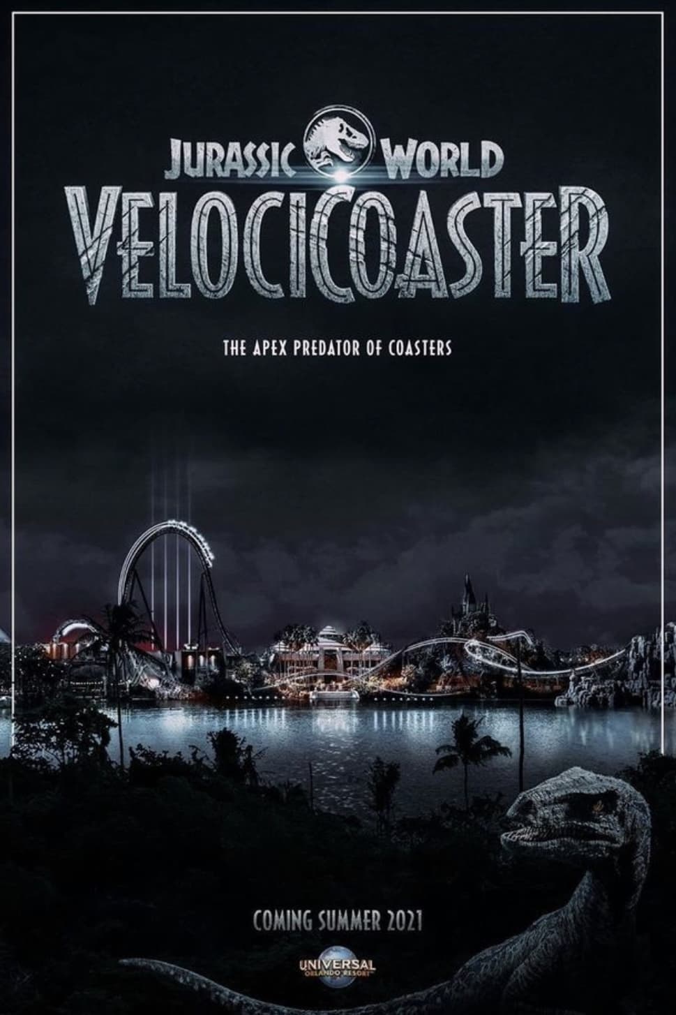 The Making Of Jurassic World Velocicoaster 2021 The Poster Database Tpdb 