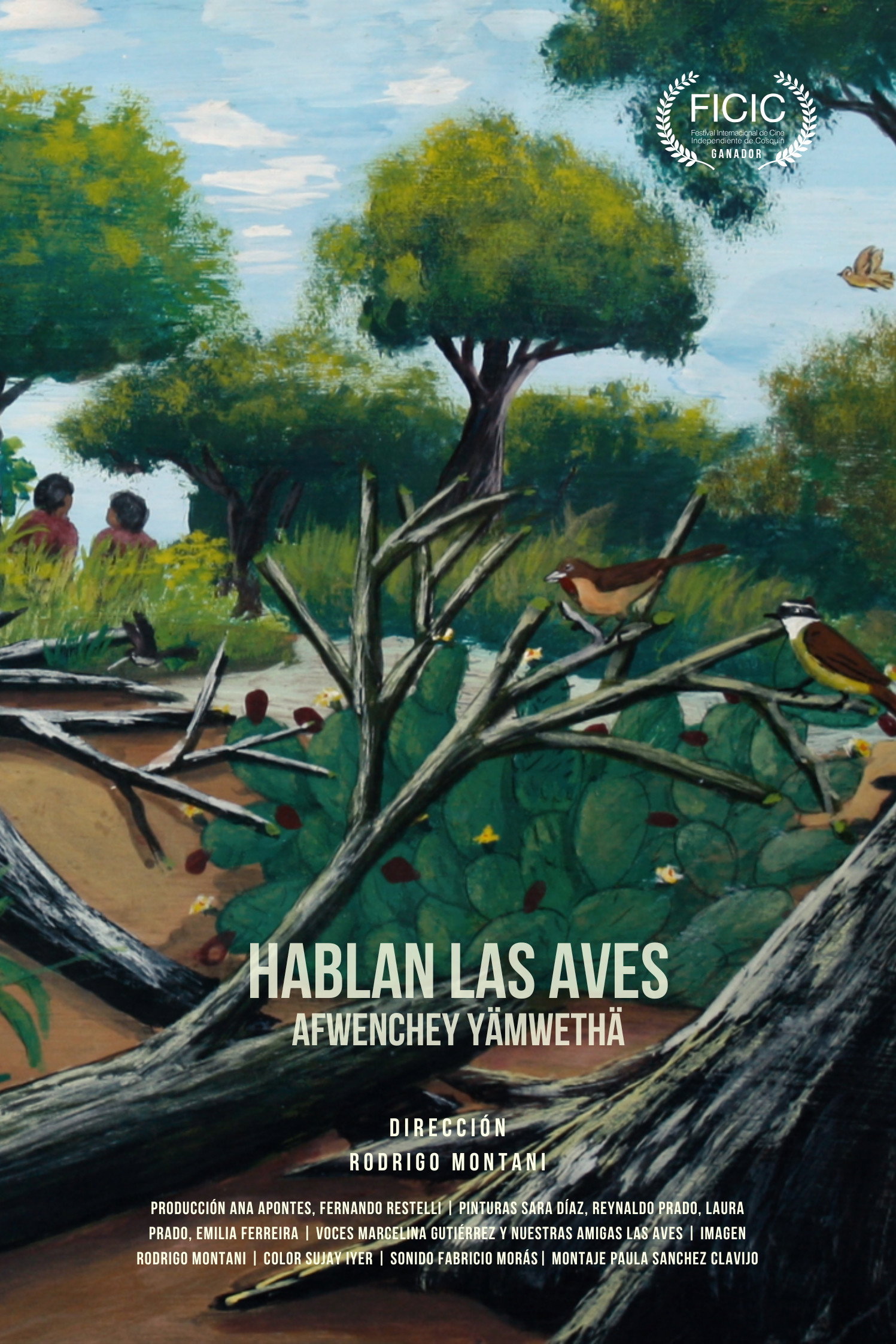 Afiche Hablan las aves