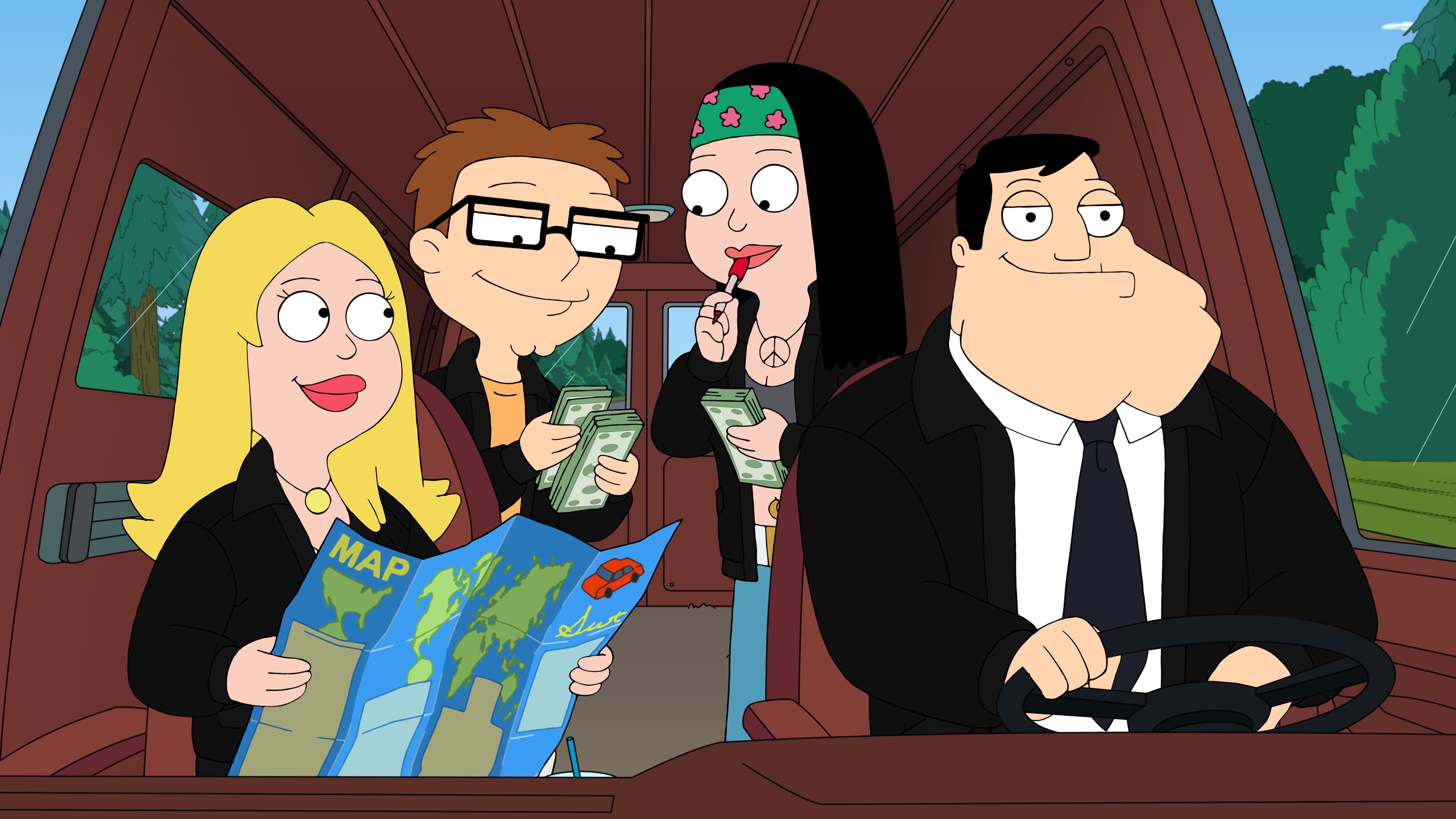 American Dad! Season 16 :Episode 12  Stompe Le Monde