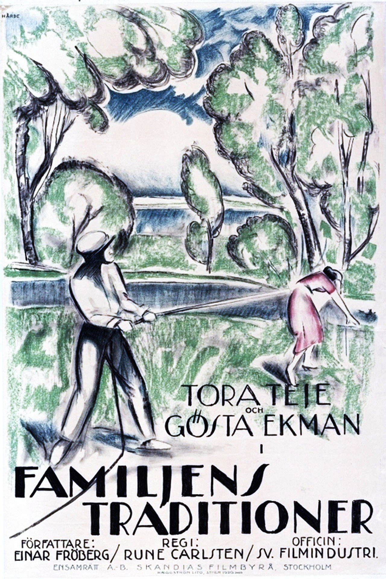 Familjens traditioner poster cover