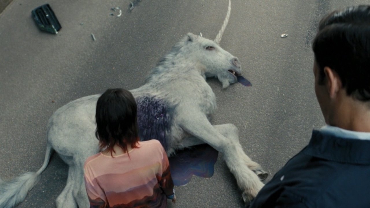 Death of a Unicorn backdrop