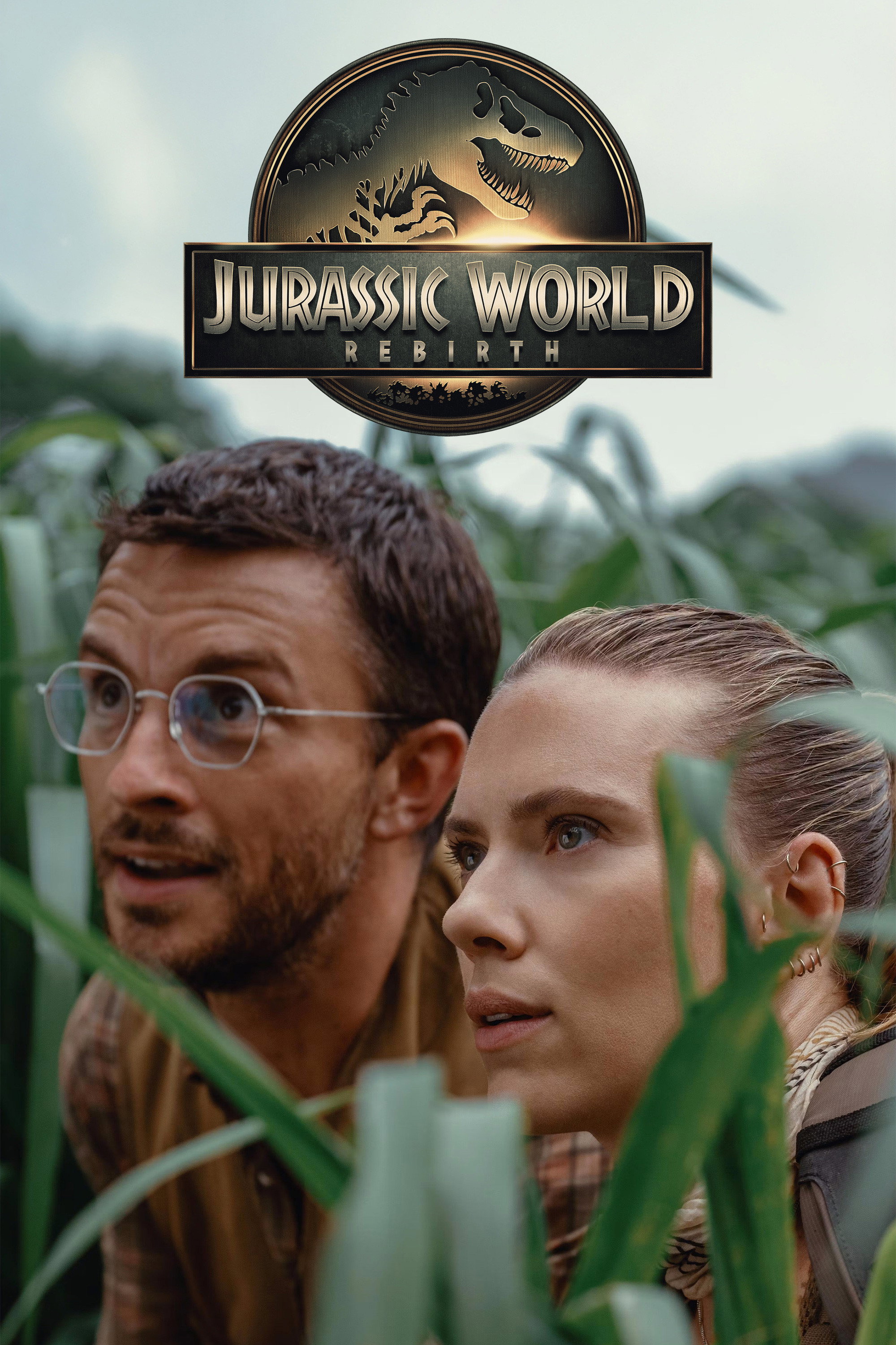 Affiche Jurassic World Rebirth 30x40 Cm - Impression Brillante Haute Qualité, Prête à Encadrer, Déco Cinéma Et Cadeau