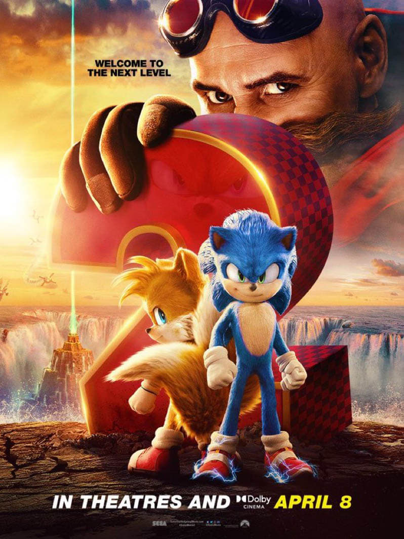 Sonic the Hedgehog 2 Movie poster