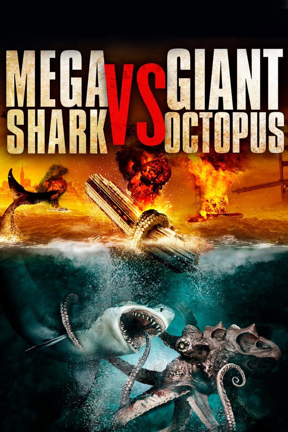 Mega Shark vs. Giant Octopus