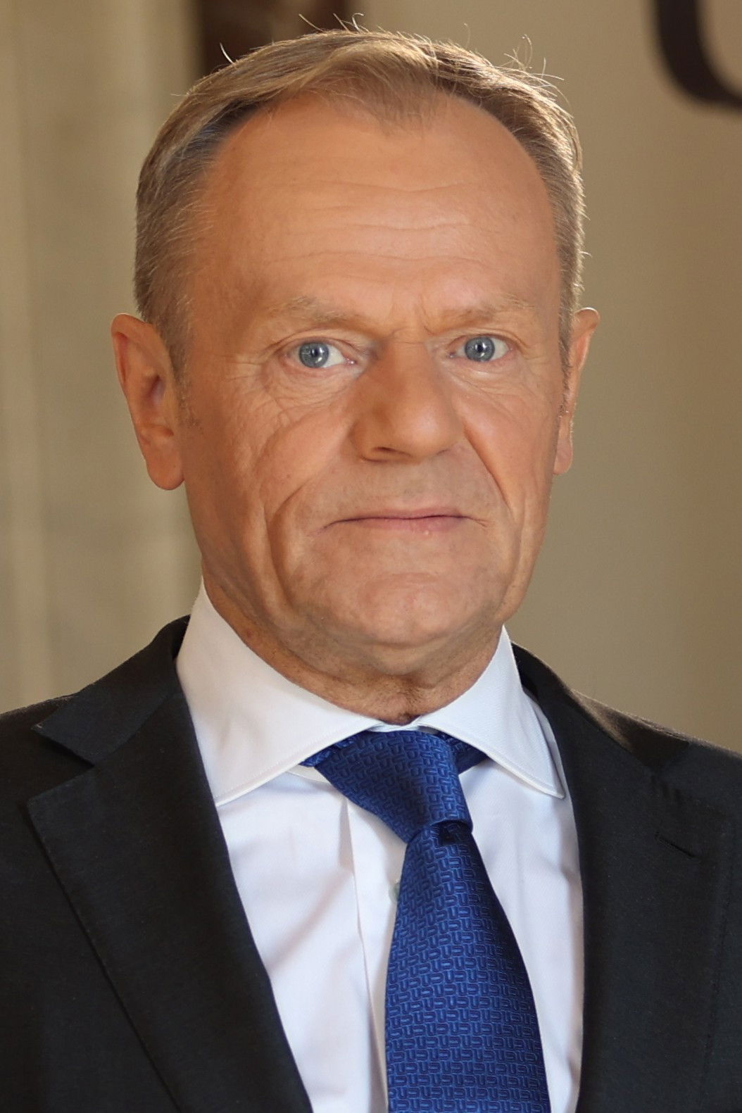 et billede af Donald Tusk