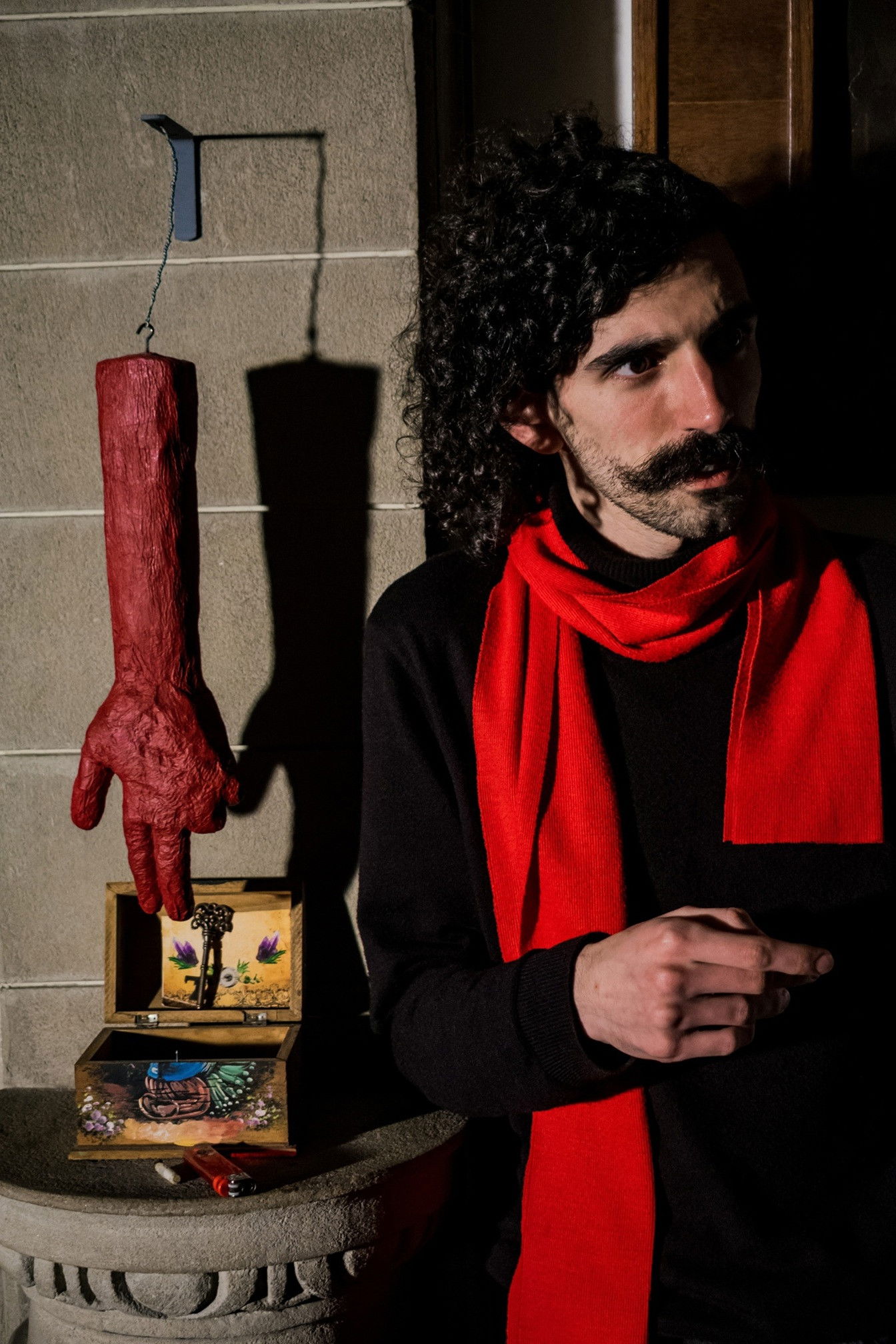 et billede af Axel Argañaras