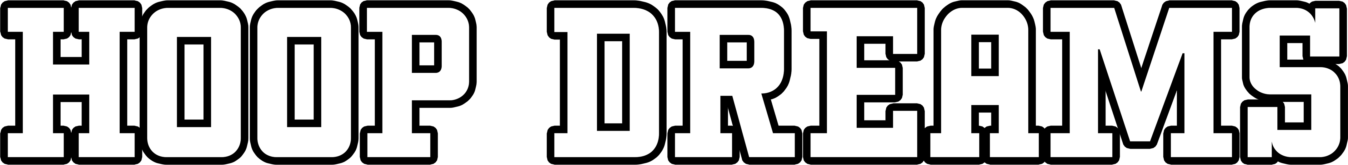 Hoop Dreams Logo