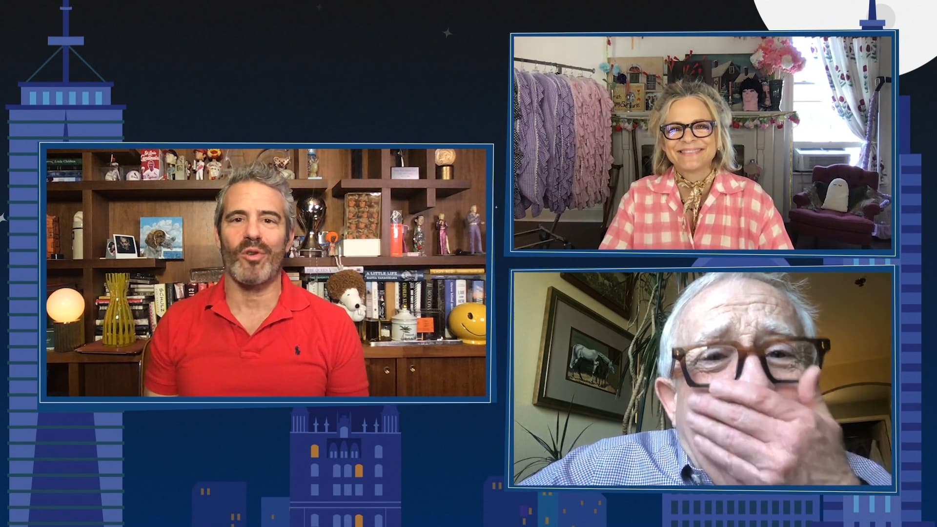 Watch What Happens Live with Andy Cohen Season 17 :Episode 90  Amy Sedaris & Leslie Jordan