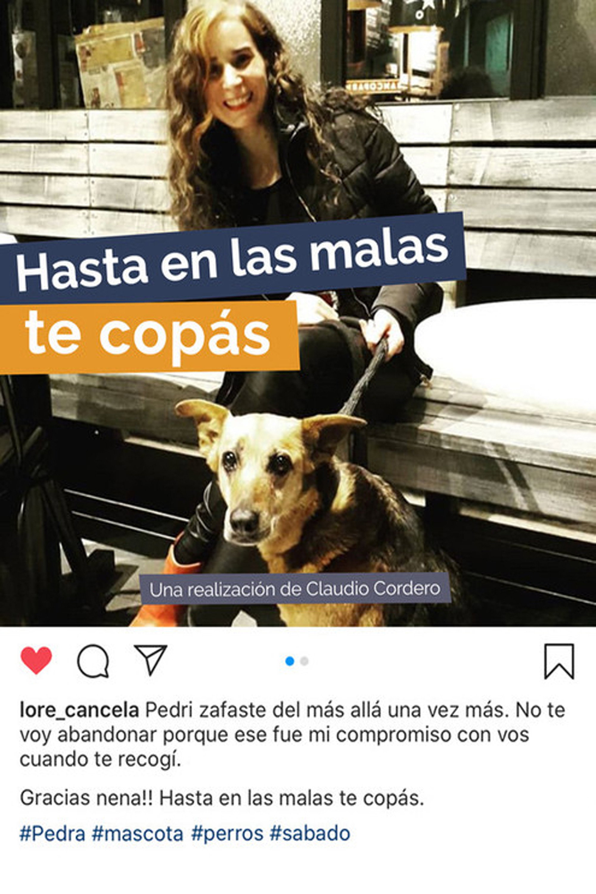 Hasta en las malas te copás Poster