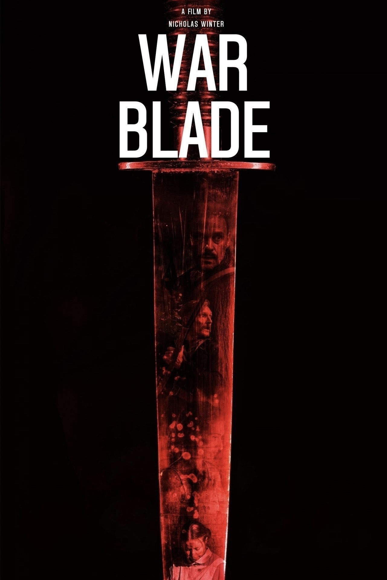 Plakat, der markedsfører War Blade