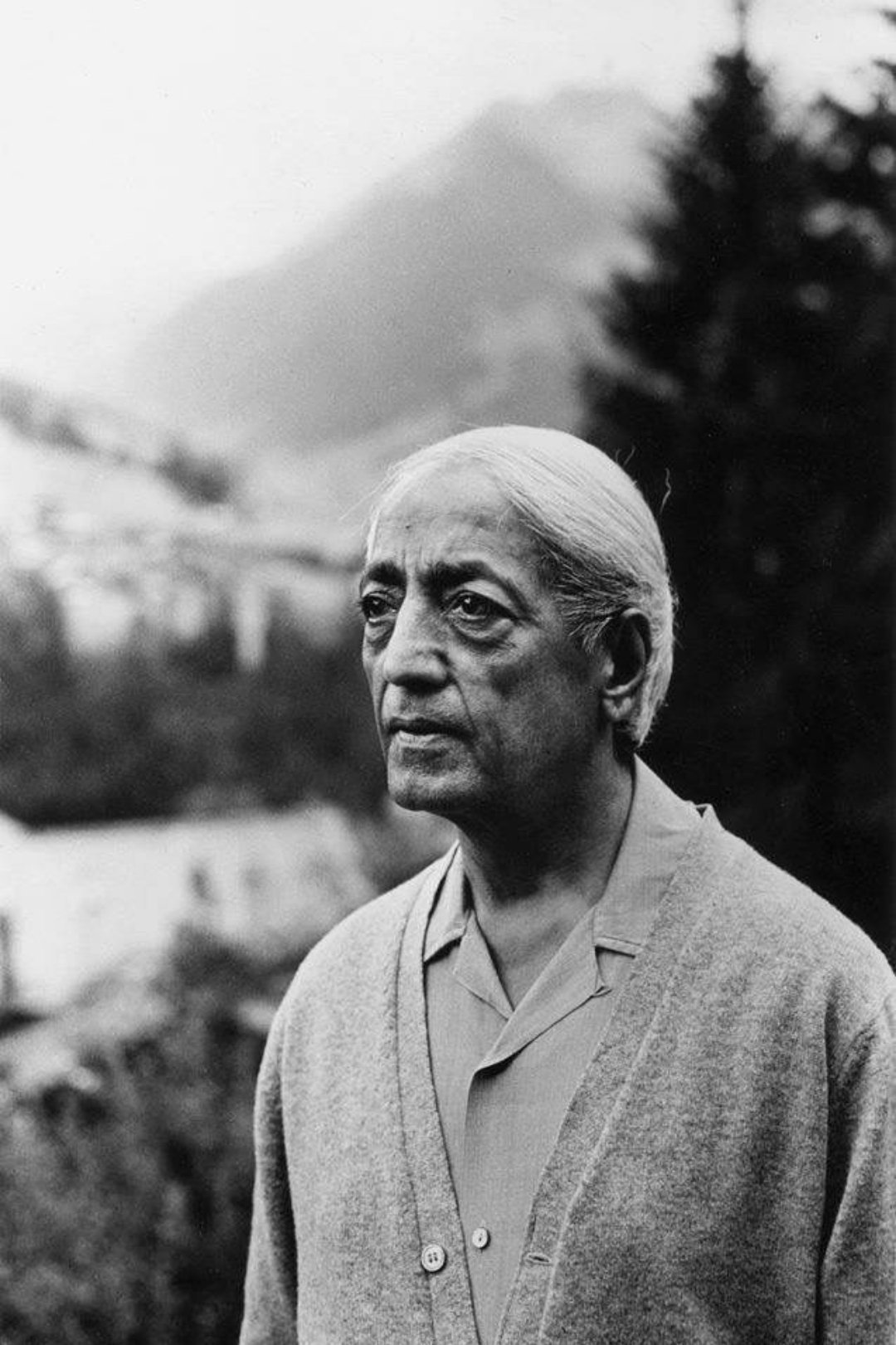et billede af Jiddu Krishnamurti