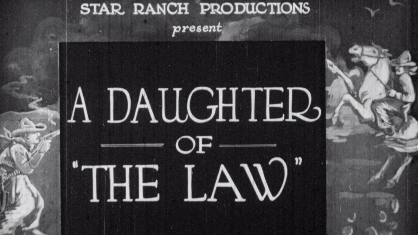 A Daughter of the Law (1921)