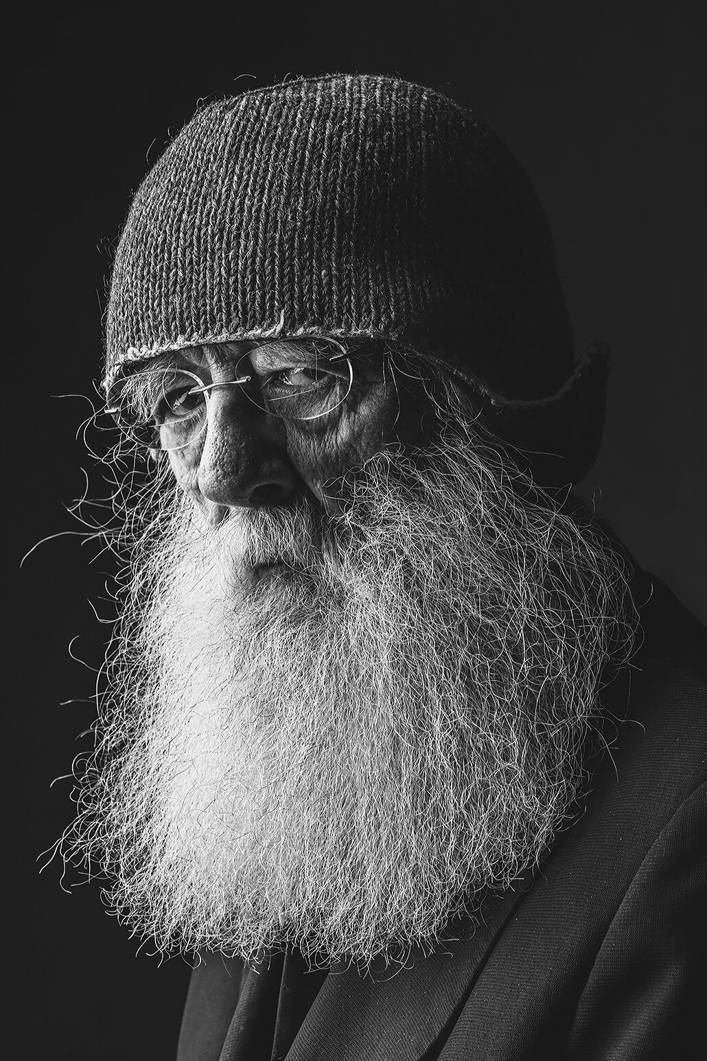 et billede af Godfrey Reggio