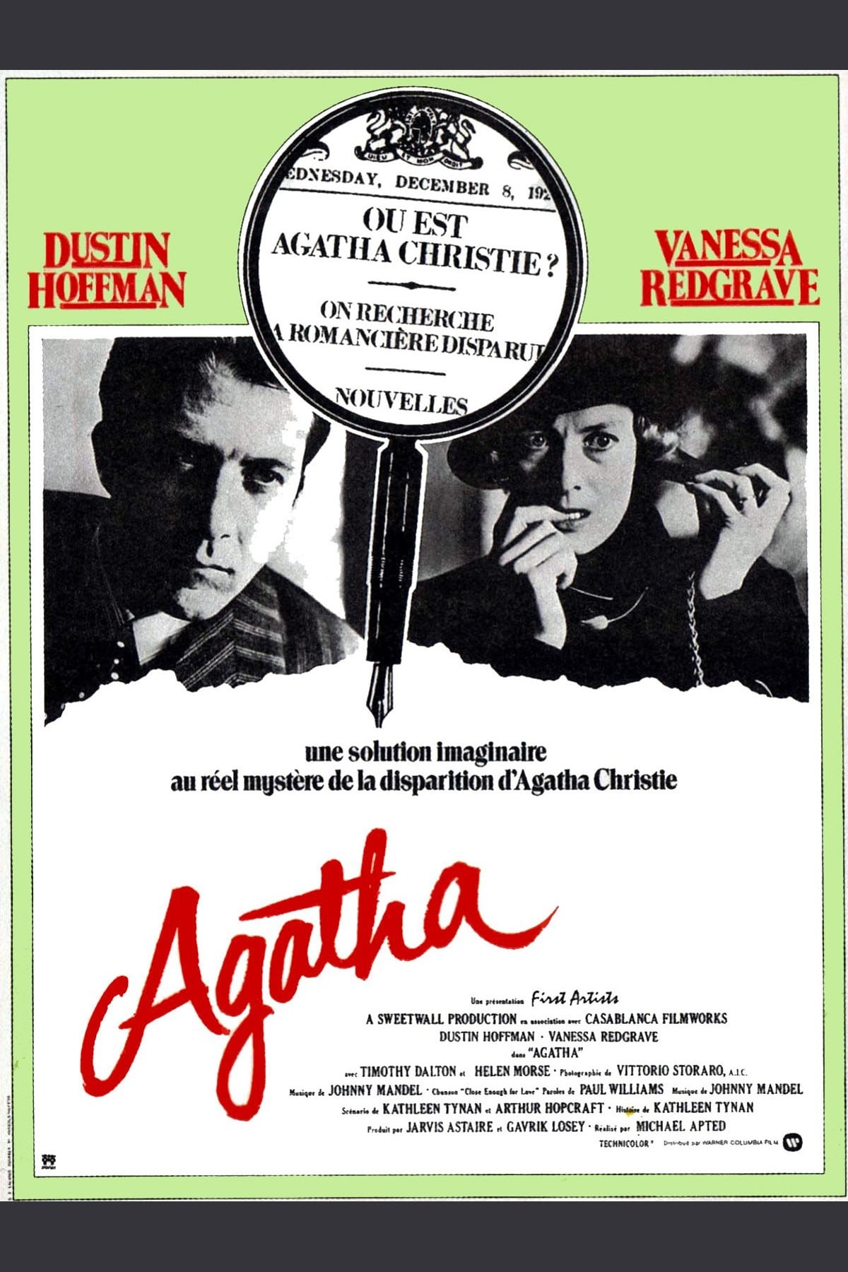 Affiche du film Agatha 25972