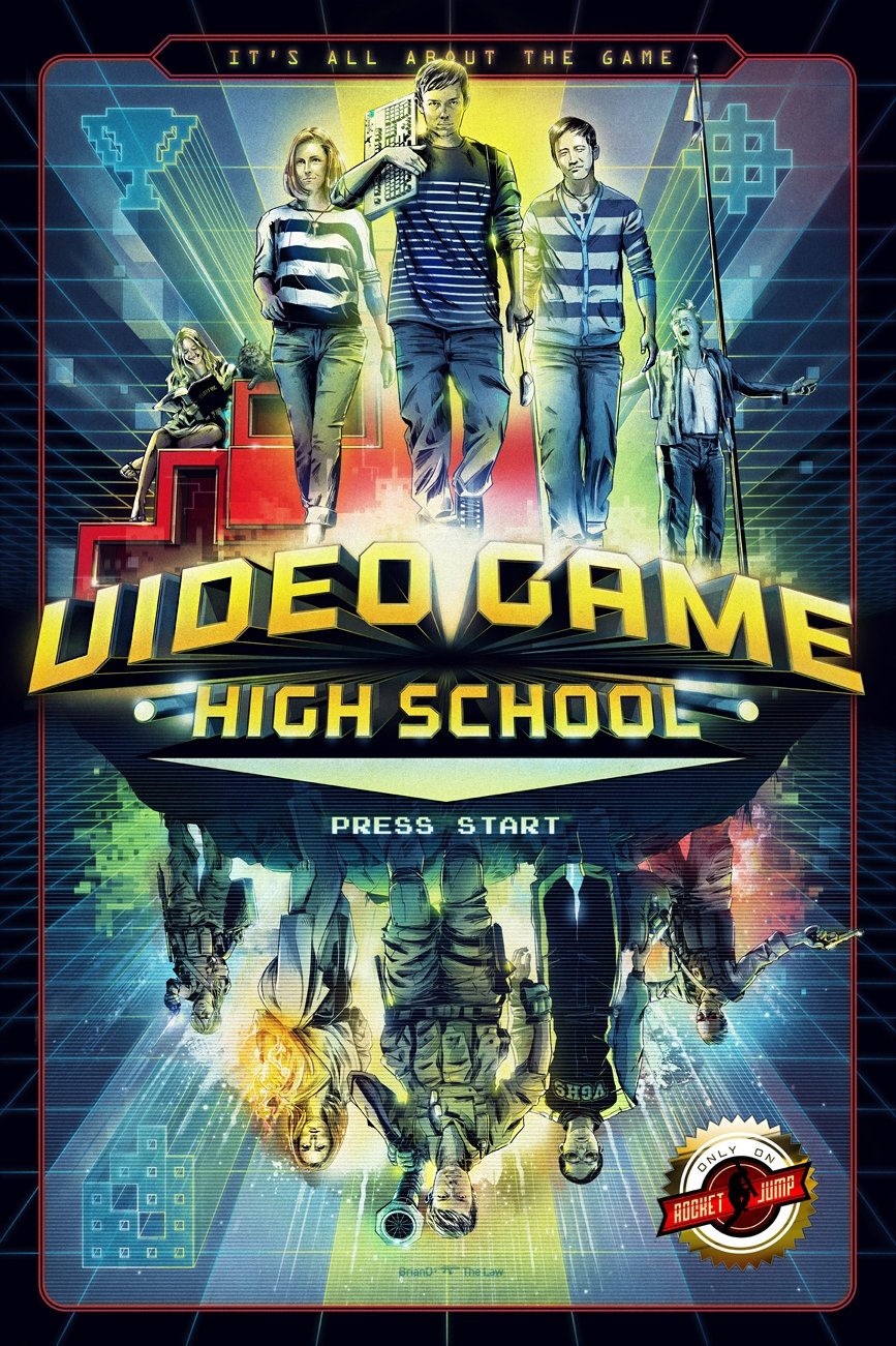 Capa da 1º temporada da série Video Game High School