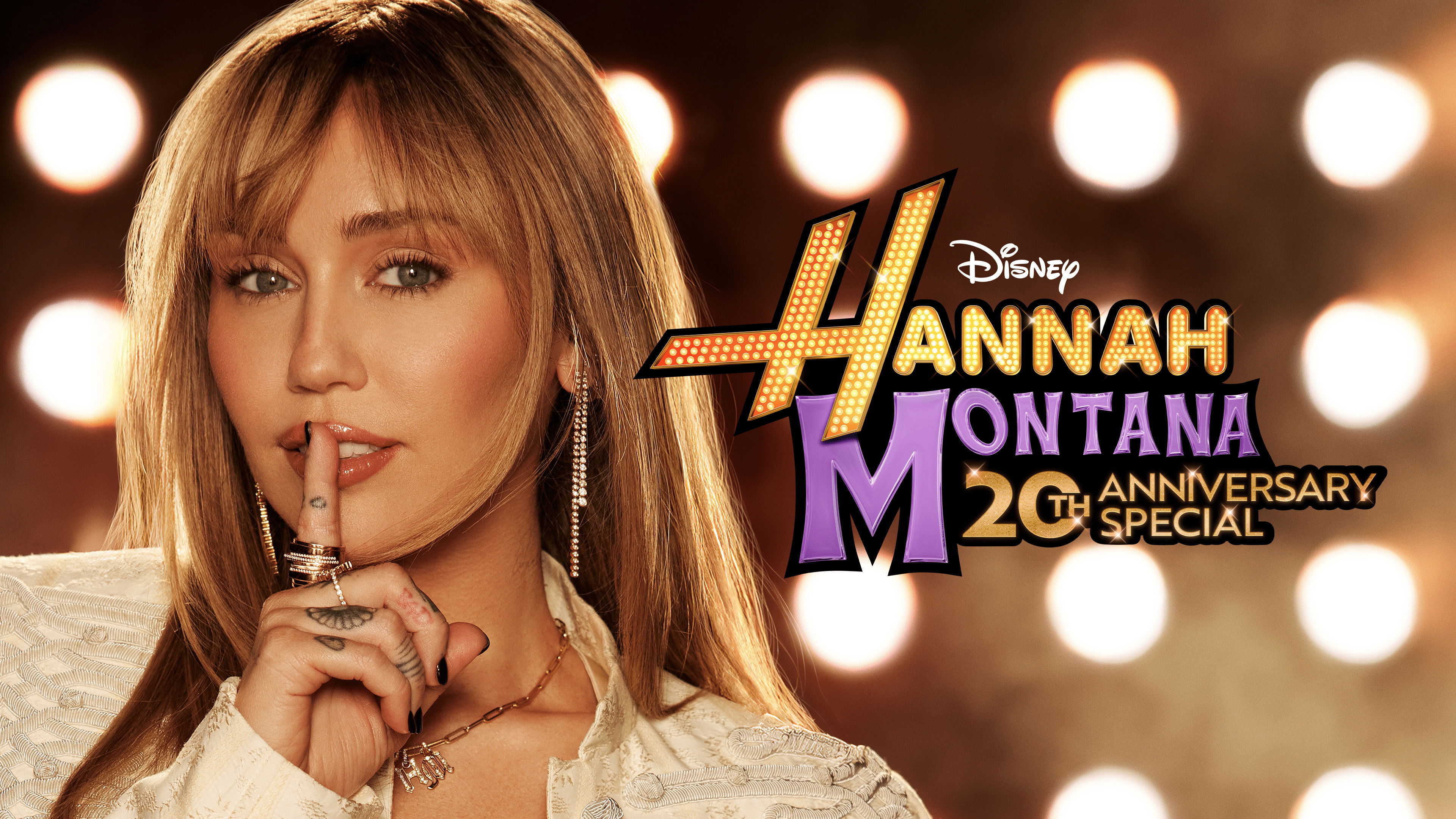 Hannah Montana 20th Anniversary Special backdrop