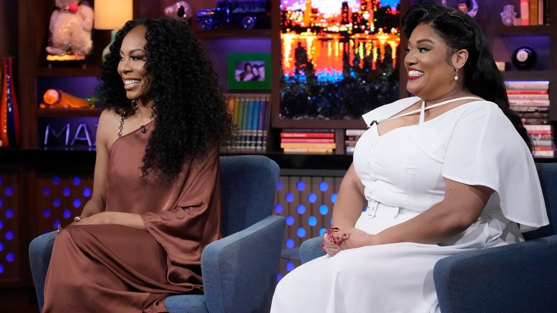 Watch What Happens Live with Andy Cohen Season 20 :Episode 104  X Mayo and Sanya Richards-Ross