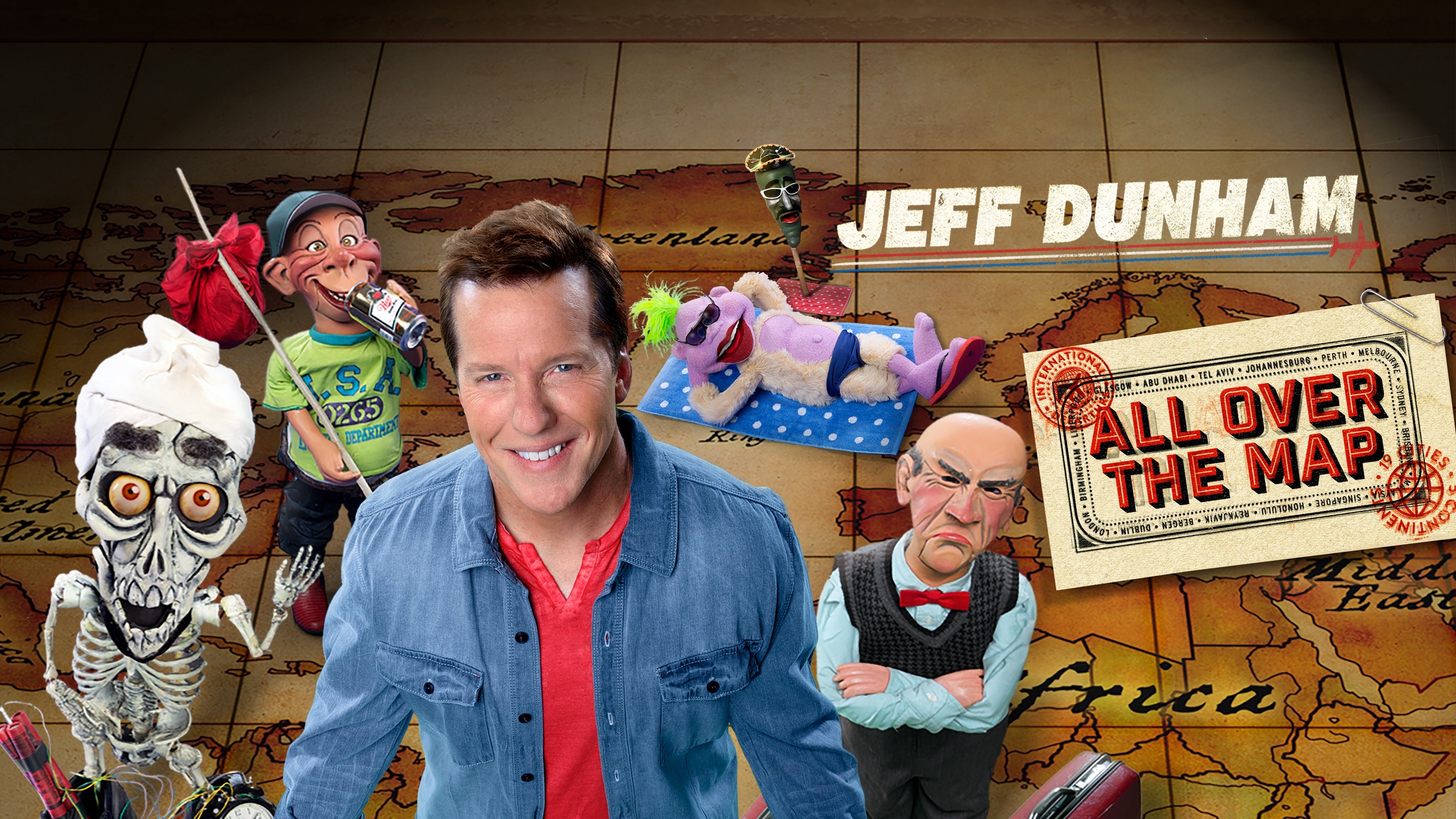 Jeff Dunham: All Over the Map (2014)