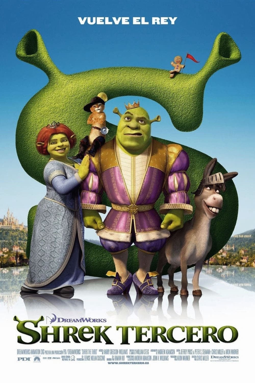 Shrek tercero 2007 [Latino – Ingles] MEDIAFIRE